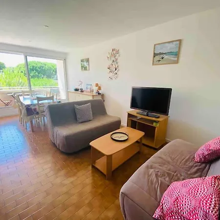 Apartmán T2 Centre Parking Prive Clim 300m La Grande Motte